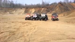 This is Jesse in the orange Rzr at bundy hill