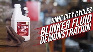 Blinker Fluid Demonstration - Dime City Cycles