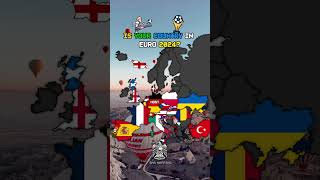 Is your country in Euro 2024 #geography #countries #views #shorts #mapping #subscribe