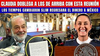 MIERCOLES B0MB4Z0, CLAUDIA CONVIERTE A MÉXICO POTENCIA MUNDIAL ¡CARLOS SLIM HARÁ MEGA INVERSIÓN $$!