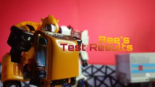 Transformers | Bumblebee's Test Results | Stop Motion