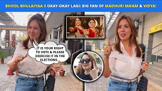 Munmun Dutta Talks About Bhool Bhulaiyaa 3 (Manjulika) & VOTING In Elections | Maharashta Elections