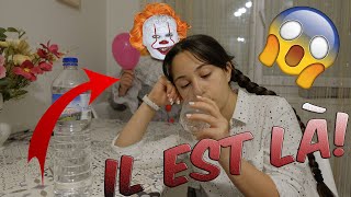 J'AI PEUR! LE CLOWN EST VENU CHEZ MOI!