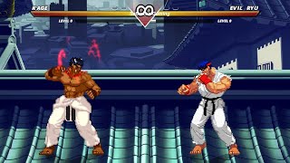 Kage vs Evil Ryu | UNLEASH THE DEVIL !! | EPIC FIGHT! | Street Fighter