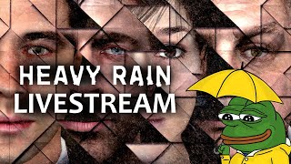 🔴LIVE Catch A Serial Killer And Save Shaun!【 Heavy Rain 】 Stream 2 ► Blind PS5 Playthrough