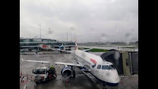 British Airways to London City Airport LCY ✈ Nice view during landing!