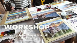 Workshop di acquarello in Valsamoggia (Bo)