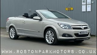 2006 (06) Vauxhall Astra 1.8 VVT Sport 2dr - just 41k miles - clean MOT for sale @rostonparkmotors