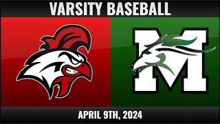 Vineland Varsity Baseball vs. Mainland | April 9th, 2024