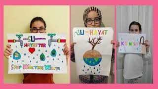 Art For Water - Art Festival - Ali Kuşçu İmam Hatip Secondary School (Erasmus+)