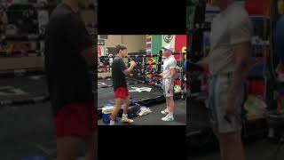 Canelo Alvarez Teaching Ryan Garcia #shorts