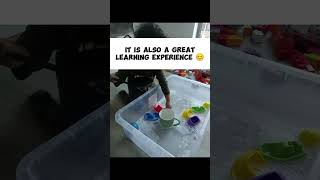 Perfect Combo of Learning and Fun - Water 💦 #kidfriendly #educationalgames #activities #kids