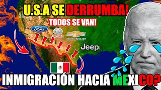 ESTADOS UNIDOS se DERRUMBA y TODOS ESCAPAN hacia MEXICO?