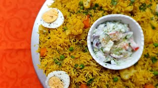 Veg Pulao Recipe (Masala Bhaat) |سبزیوں کا پلاو aur Raitay Wali Salad by Yummy Quick Recipes