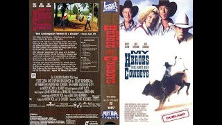 TR.Meus Heróis sempre foram Cowboys-1991-TVrip -Alamo - Gary Busey -Rarissimo