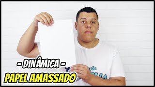 Dinâmicas Para Células - PAPEL AMASSADO | Quebra GELO | Hora da Bíblia