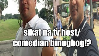 SIKAT NA TV HOST/COMEDIAN NABUGBOG!?