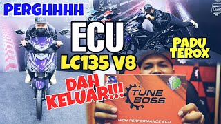 #779 PERGHH ECU YAMAHA LC135 V8 FI DAH KELUAR GAIS! | TUNEBOSS