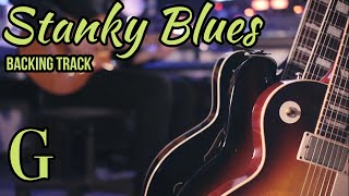 Stanky Blues Backing Track in G • 104 BPM