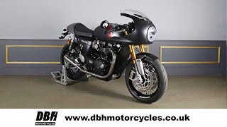 Triumph Thruxton 1200 RS Showcase - DBH Motorcycles Stock - Walk Around