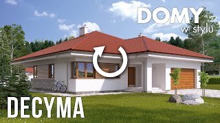 Projekt domu DECYMA - widok 360º