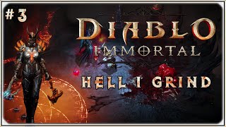 Diablo Immortal Closed Alpha Gameplay! Hell 1 Grinding - Demon Hunter