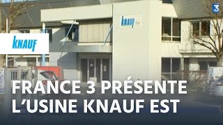 France 3 Alsace ► Présentation de l'usine de PSE Knauf Est de Ungersheim