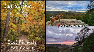 East Pinnacle Fall Colors - Indian Fort Mountain - The Pinnacles - Kentucky - 10/20/23