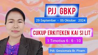 PJJ GBKP TGL 29 SEPTEMBER - 05 OKTOBER 2024