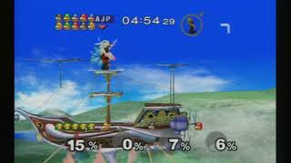 Super Smash Bros. Melee Link Classic Mode Clear Normal and Unlocking Jigglypuff Wii U (04/08/24)