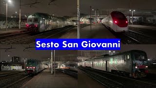 Treni nel tardo pomeriggio a SESTO SAN GIOVANNI! [parte 2/2]