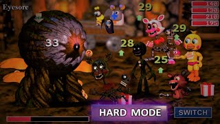 Everything Attacks At Random Doesn't it?!?!  - FNAF World : Hard Mode #2