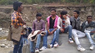 second hill i am going nepal 
hill with all  friends sonpathri