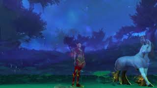 Standing in water - Ardenweald - World of Warcraft