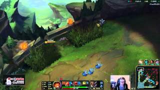 Bjergsen (& IWillDominate) - Gnar vs Fiora (Irelia Carries U) - Top - Challenger