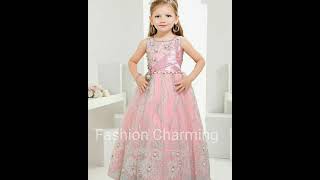 Party Wear Gown For Baby Girls/ Little Girls Outfits/ Baby Girls Gown #gowncollection #gown #shorts