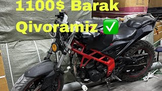 Sport Bike 250kb  1100$ barak Qivoramiz