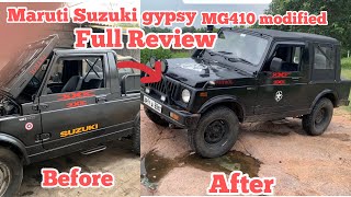 #Gypsy#Modified gypsy MG410|Review|walk around. #maruti gypsy#gypsy #modified gypsy#musafirgypsy