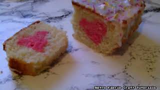 Making A Heart Loaf Cake