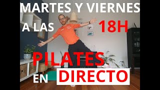 6ª CALSE DE PILATES EN DIRECTO DESDE CASA. CLÍNICA HOPKINS