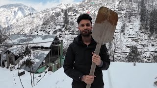 Snow clearness equipment || Village Life  || Jammu and Kashmir