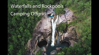 Murray Falls Camping Area - Girramay National Park- Camping at the base of a waterfall, EP-28