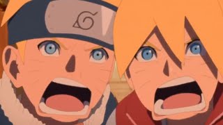 Jiraiya felt Naruto Chakra in Boruto's Body | First Time Boruto meet with Kurama (English DUB)