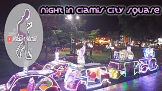 Night in Ciamis city square. #walking #vlog #walkingsantuy