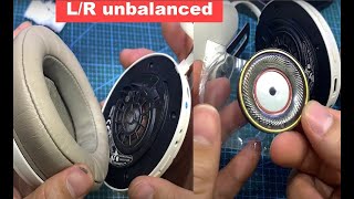 MOMENTUM M3AEBTXL Left / Right headphones unbalanced? fix it - Repair And Rework