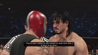 WWE2K24 EDDY GUERRERO VS REY MYSTERIO JR REMATCH