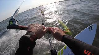 Kitesurfing Hurst spit 29 June 2019