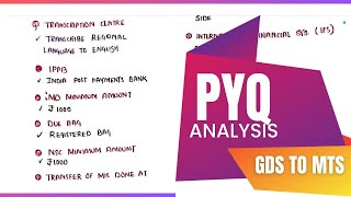 Previous Year Question | GDS TO MTS | Analysis - Short and Simple.