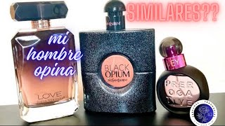 Mi hombre opina: Black Opium , Love de Sofia Vergara , Prerogative de Britney Spears. Me sorprendió