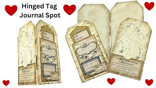 Hinged Tag Journal Spot